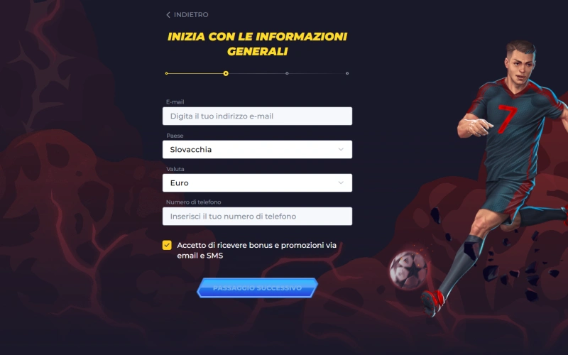 Come registrarsi su Powbet casino?